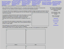 Tablet Screenshot of nickspowerwash.com